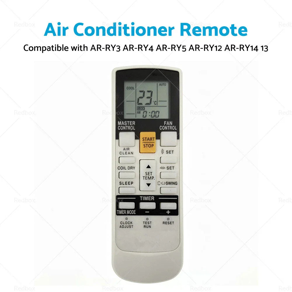 Fujitsu Air Conditioner Remote for AR-RY3 AR-RY4 AR-RY5 AR-RY12 AR-RY14
