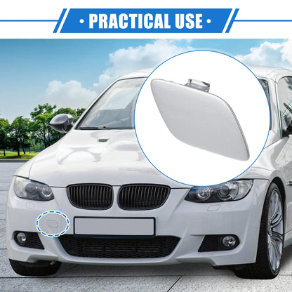 Tow Hook Covers Front Right Silver Tone for BMW E92 E93 (2007 - 2010)