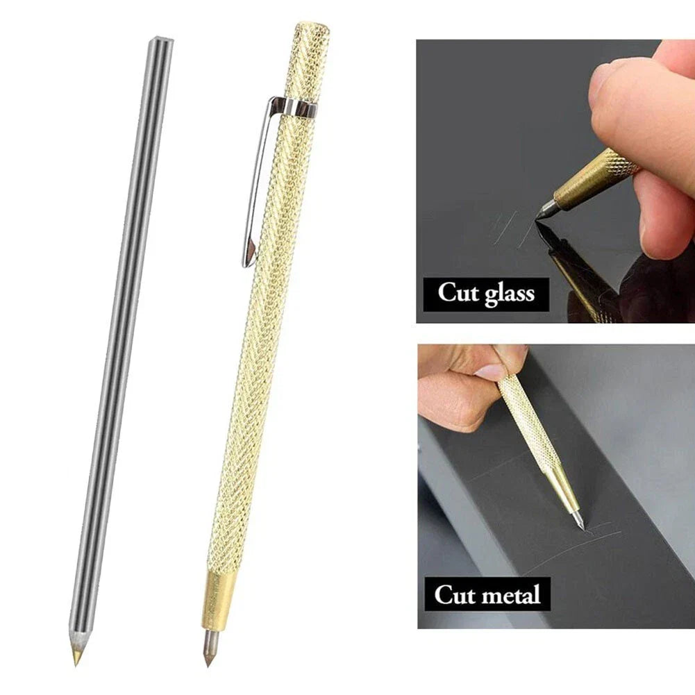 Cutting Pen Carbide Construction Diamond Hard Metal Scratch-Resistant
