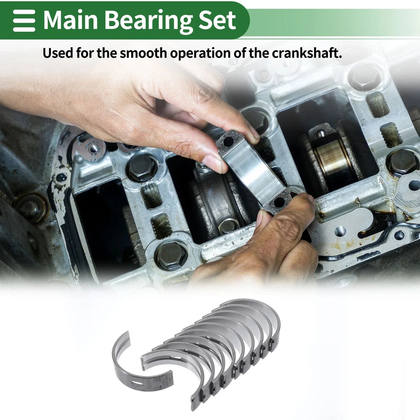 Main Bearing Set for Hyundai Elantra (2021-2023)