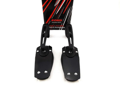 Black Rear View Mirrors for YAMAHA BW200 BIGWHEEL (1985-1988)