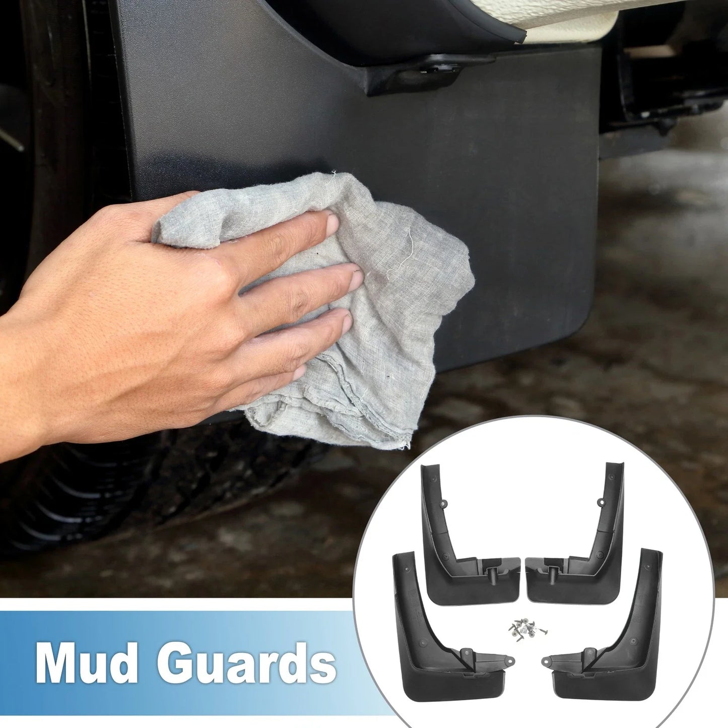 Mud Flap Splash Guard for BMW X5 G05 (2019-2023)