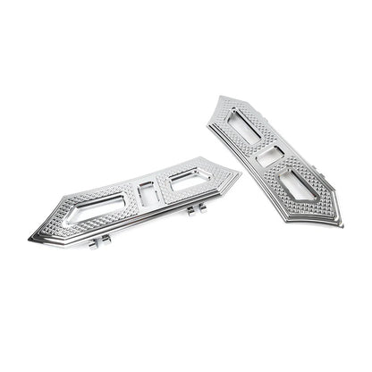 Chrome Front Driver Footboard for Harley Softail Touring