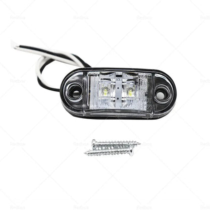 LED Side Marker Clearance Lights for Trailer Truck RV 12/24V