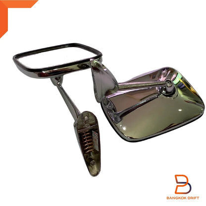 Chrome Fender Door Wing Mirrors for Ford F-100 F-Series Ranger (62-72)