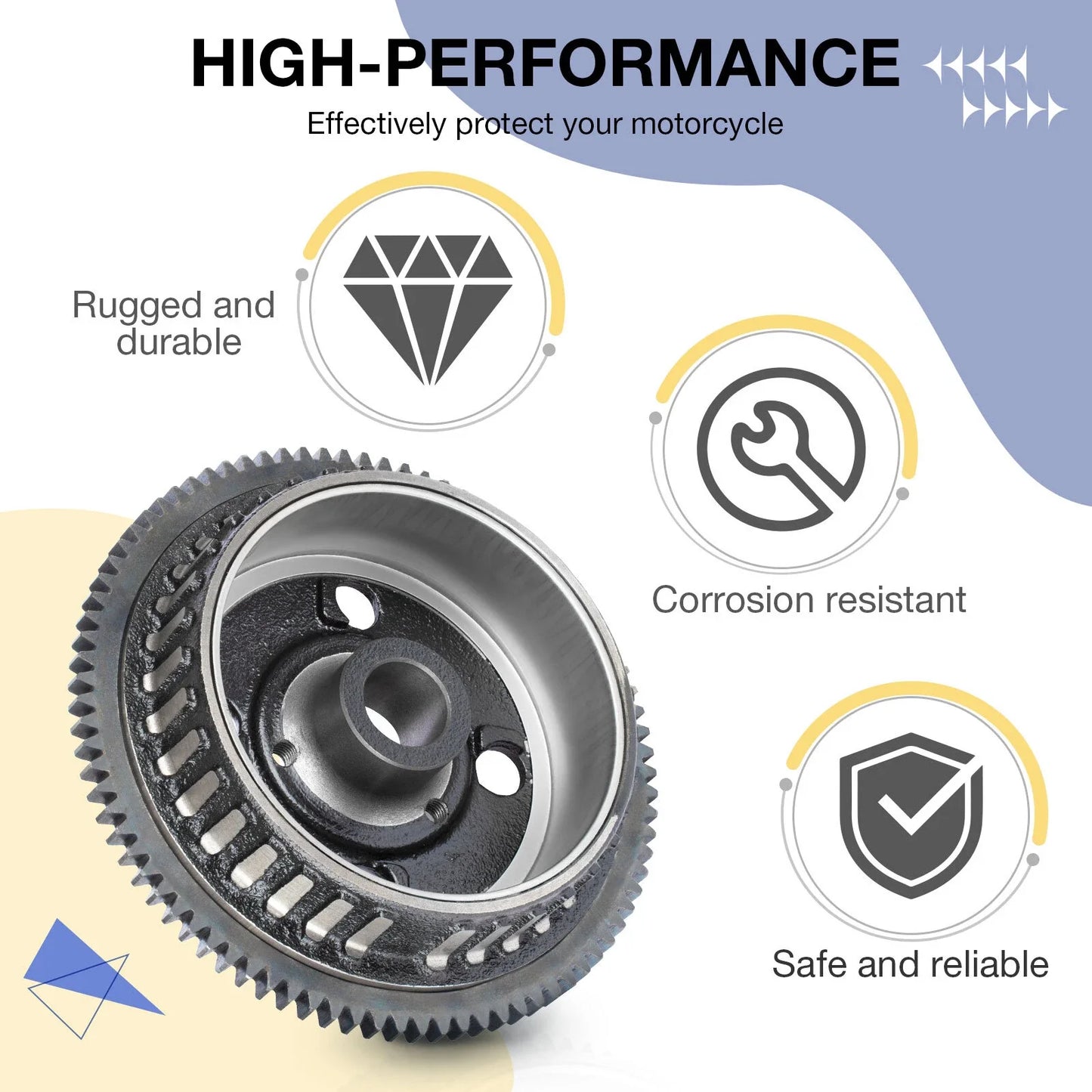 Flywheel for Polaris Ranger 500 Ranger Crew 500 EFI 4x4 (2006–2013)
