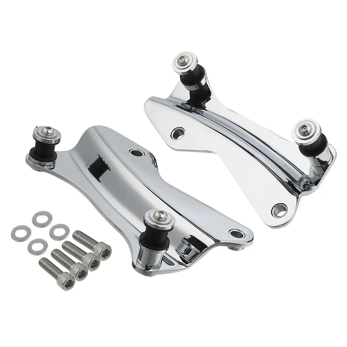 4 Point Docking Hardware Kit w/ Covers for Harley Touring (2014-2025)
