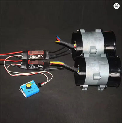 500W Dual Turbo Fan with Supercharger for Universal Cars