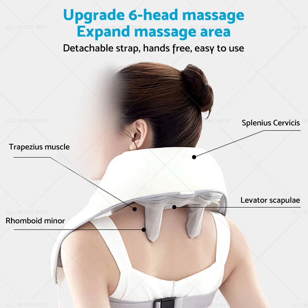 Cervical Spine Massager for Multi-functional Neck & Shoulder Relief