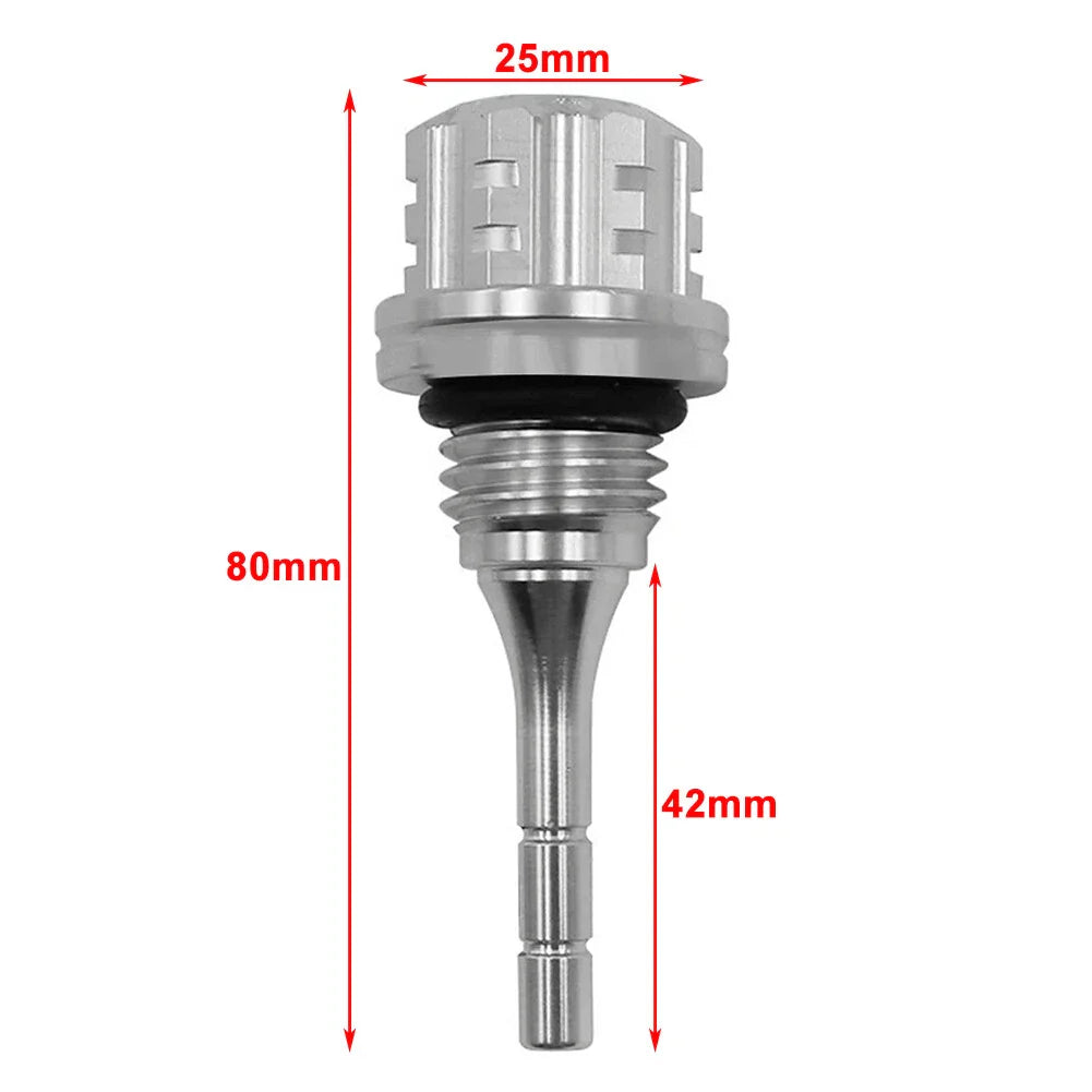 Red Oil Level Gauge Dipstick Plug for GY6 BWS 125CC