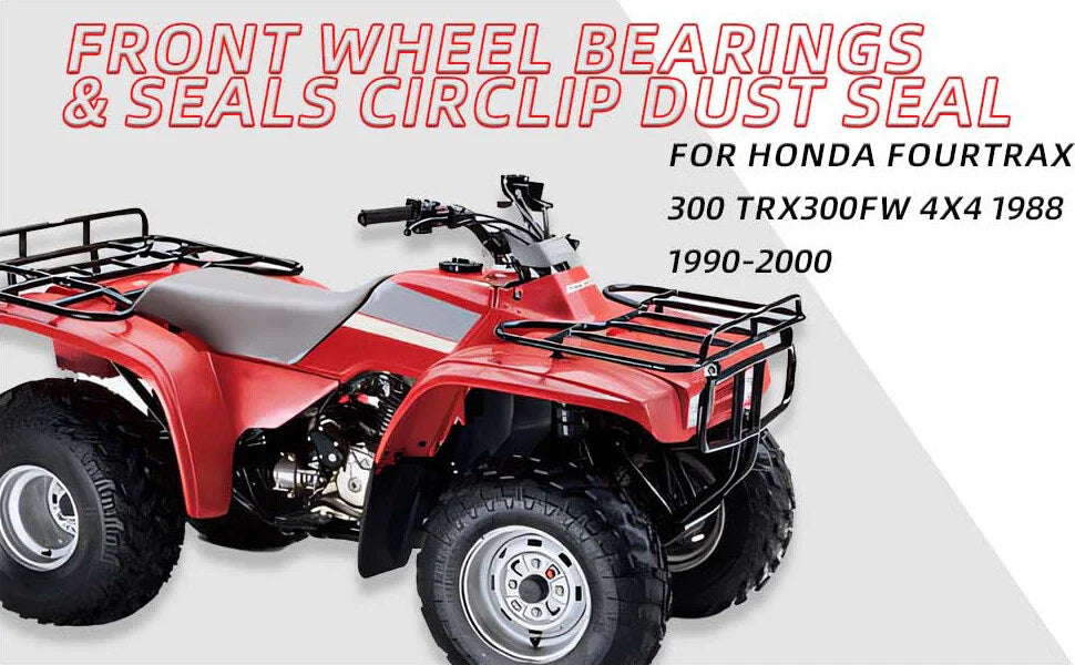 Front Wheel Bearing Seal Kit Honda Rancher 400 4x4 TRX400FA/400FGA (2004–2007)