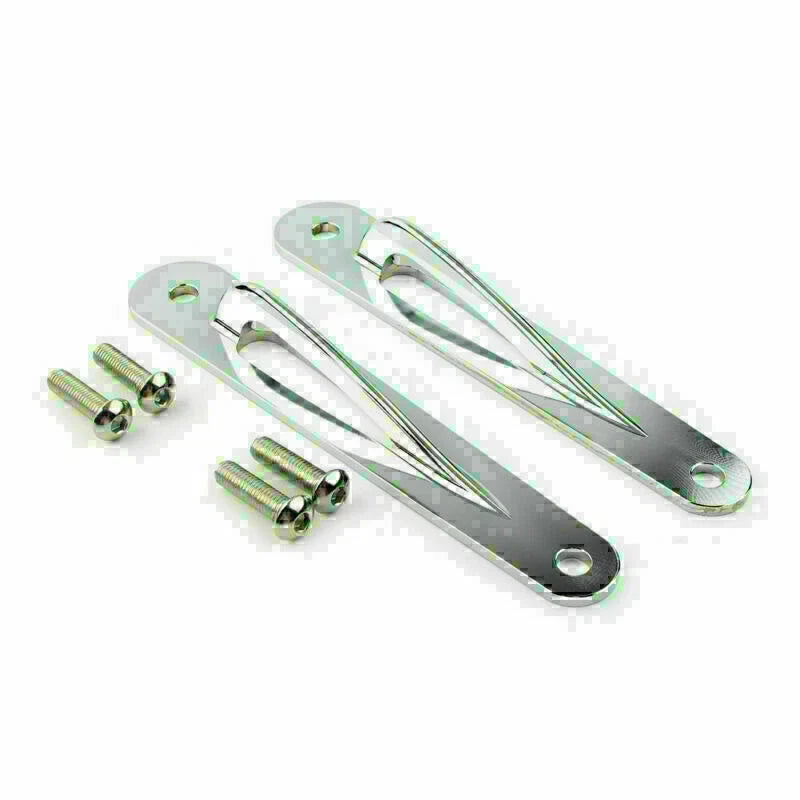 Chrome Tie-Down Brackets for Harley Touring Ultra Limited (2014-2023)