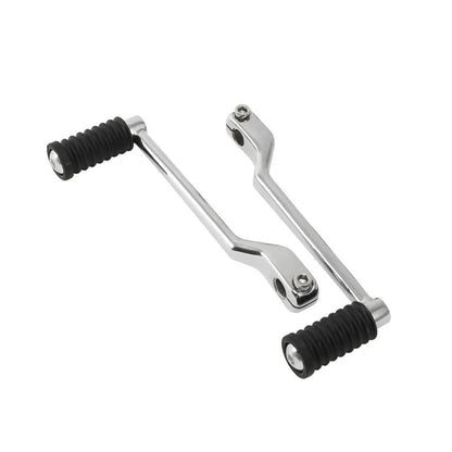 Left Front & Rear Heel Toe Shift Lever Pedal for Harley Touring Softail (88-23)