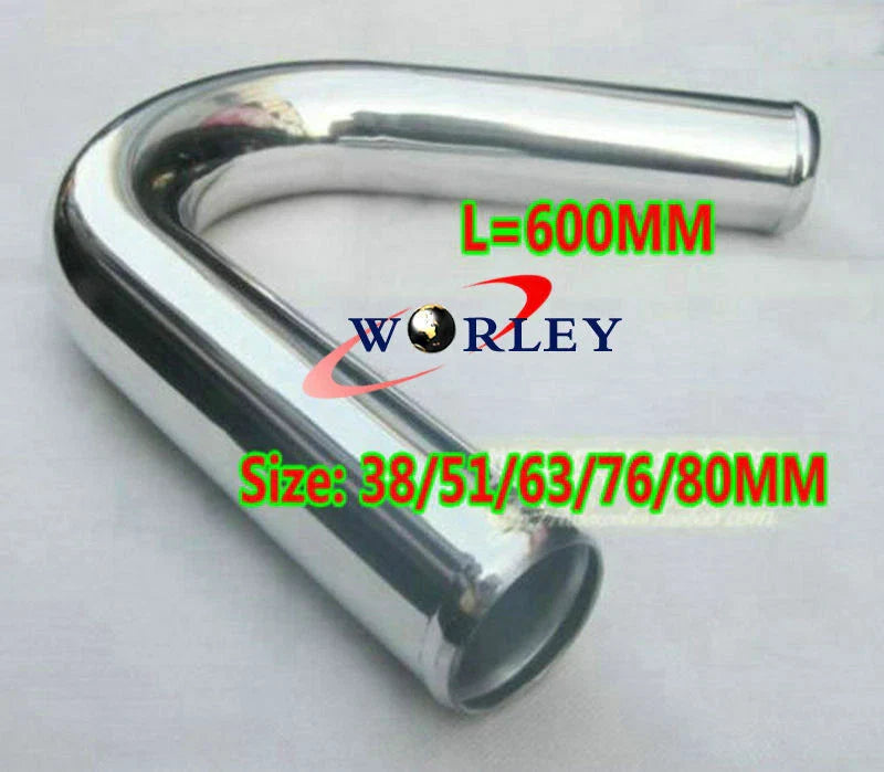1.5" 38MM 135° Elbow Aluminum Turbo Intercooler Pipe Hose Tube