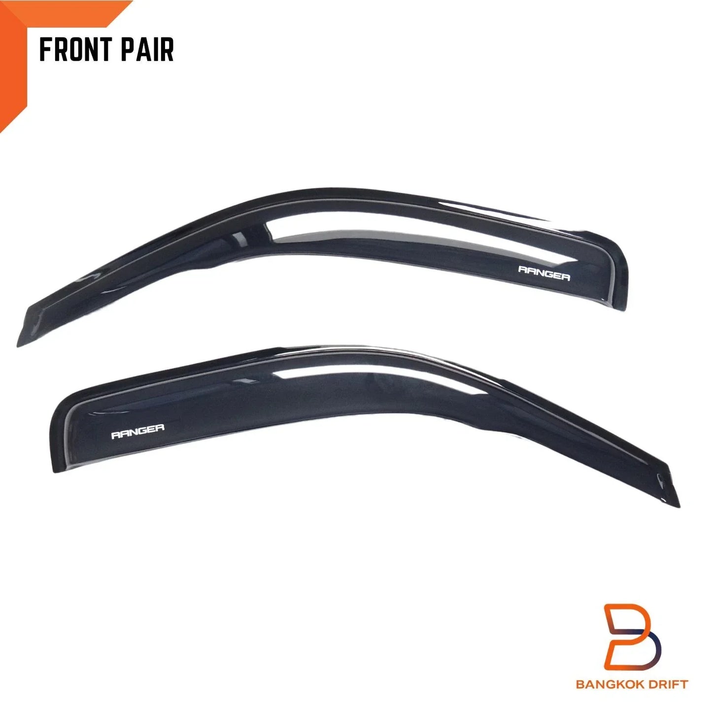 Weather Shield Window Visor Rain Guard for Ford Ranger (2006-2011)