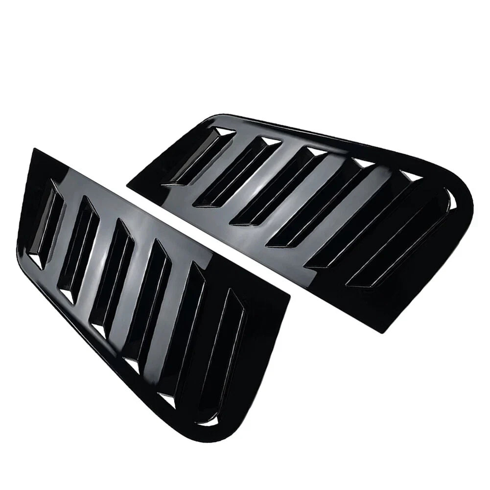 Rear Side Window Louver Vent Cover Trim for VW Polo (2001-2009)
