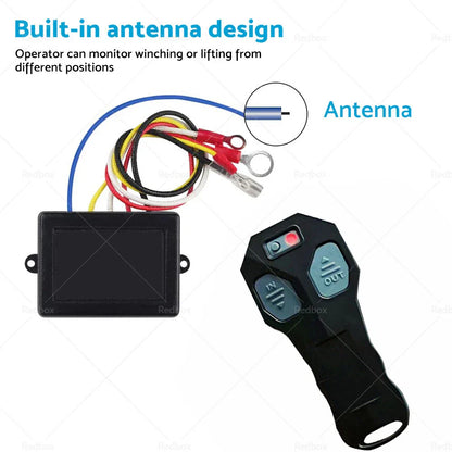 12V Wireless Winch Remote Control Handset for Off Road Trucks