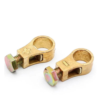 Pure Copper Battery Terminal Clamps for Automotive and Marine Batteries
