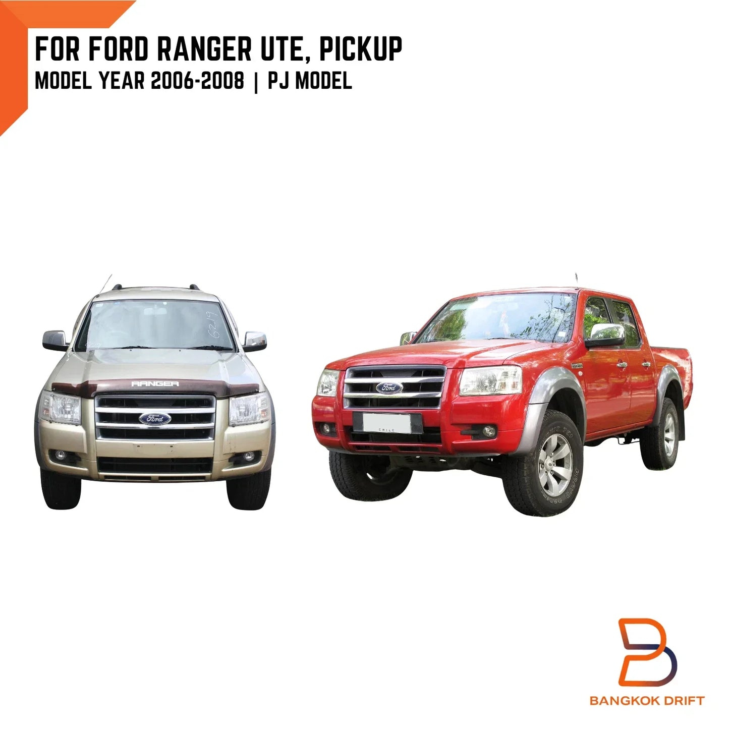 Fog Light Driving Lamps H11 for Ford Ranger PJ Ute (2006-2008)