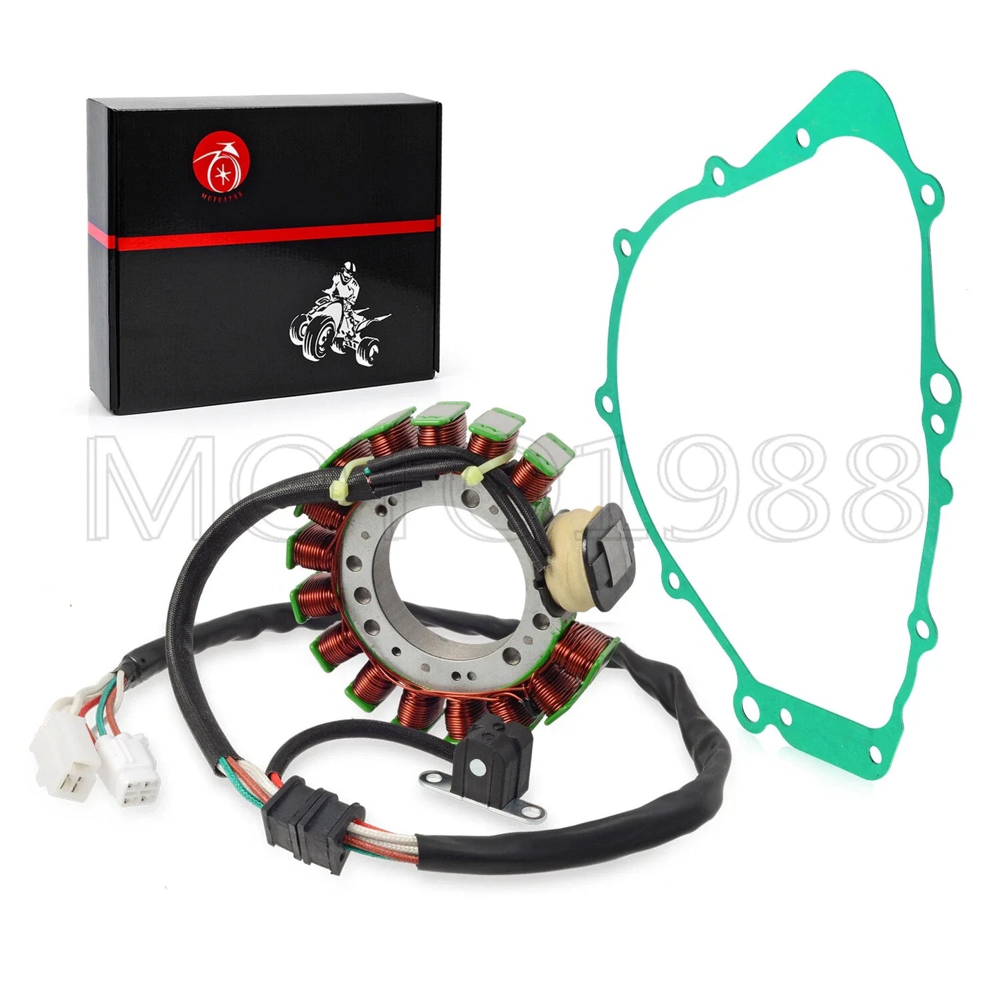 Stator & Rectifier w/ Gasket Assy for Yamaha Grizzly 600 YFM600FW (1998–2002)