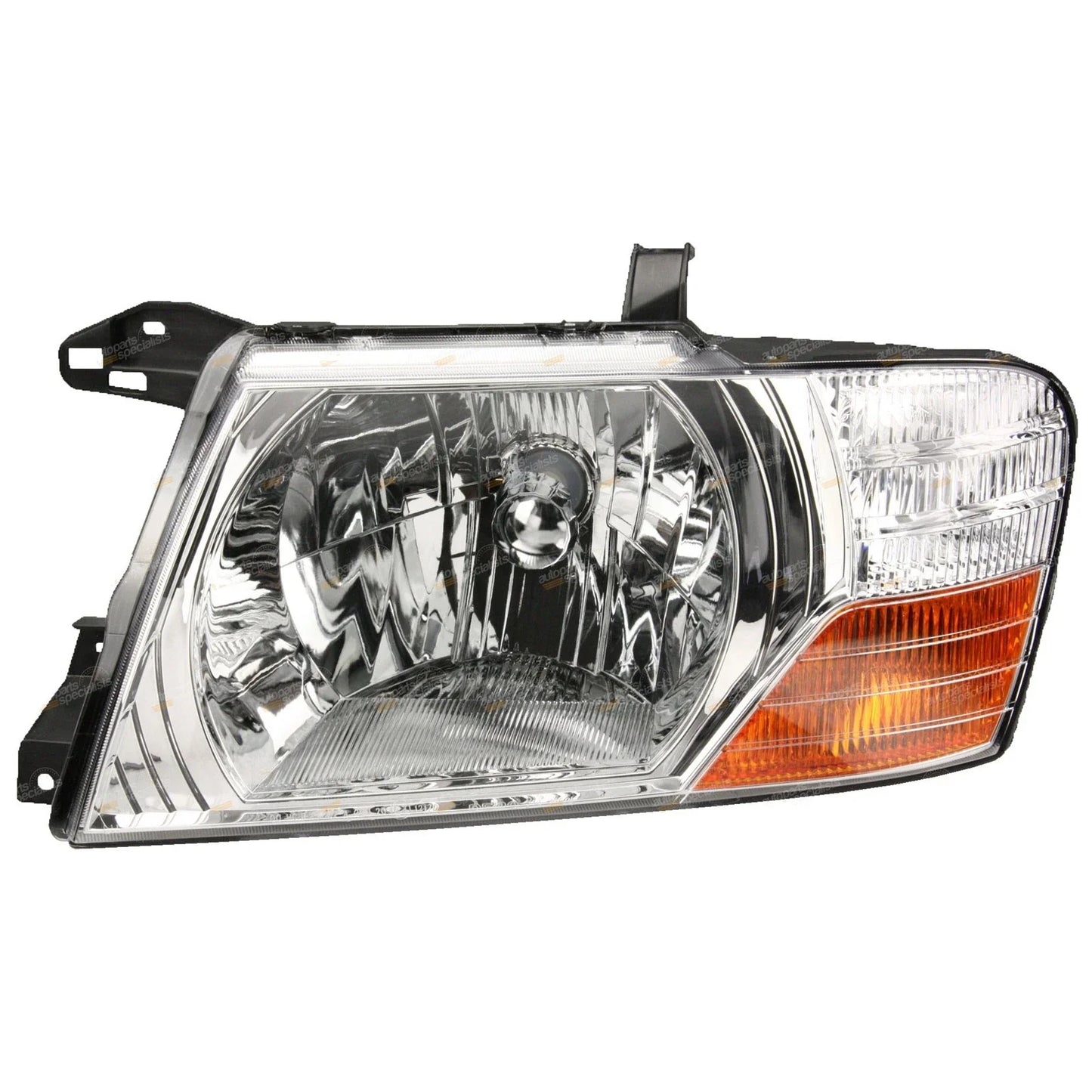 LH Chrome Headlight for Mitsubishi Pajero NP (2002-2006)