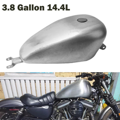14.4L Retro Gas Fuel Tank for Harley Sportster XL 883 1200 (2007-2017)