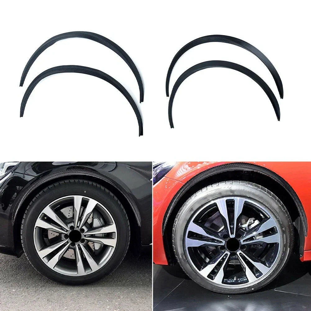 Wheel Eyebrow Protector Exterior Rubber Trim Flare