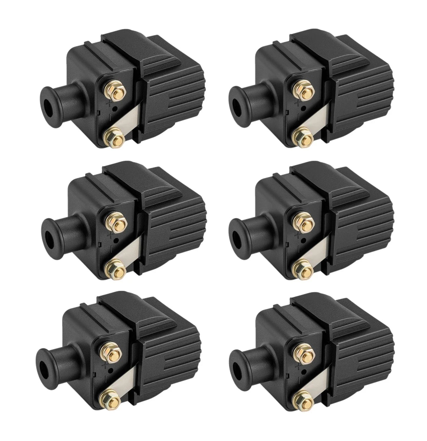 Ignition Coil 6× for Mercury Mariner 25HP Outboard Boat (1998–2010)