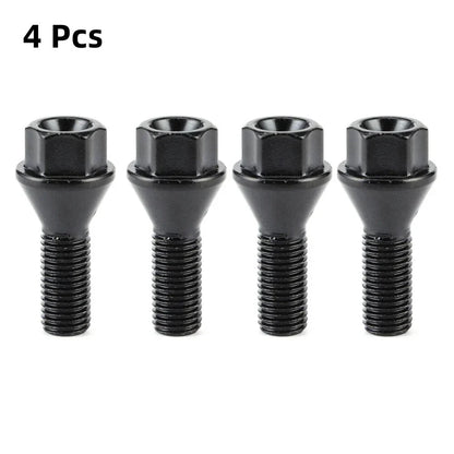 4 Pcs M1 1.5 Wheel Lug Bolts for BMW 1 3 5 6 7 8 Series X1 Z1 Z3 Z4