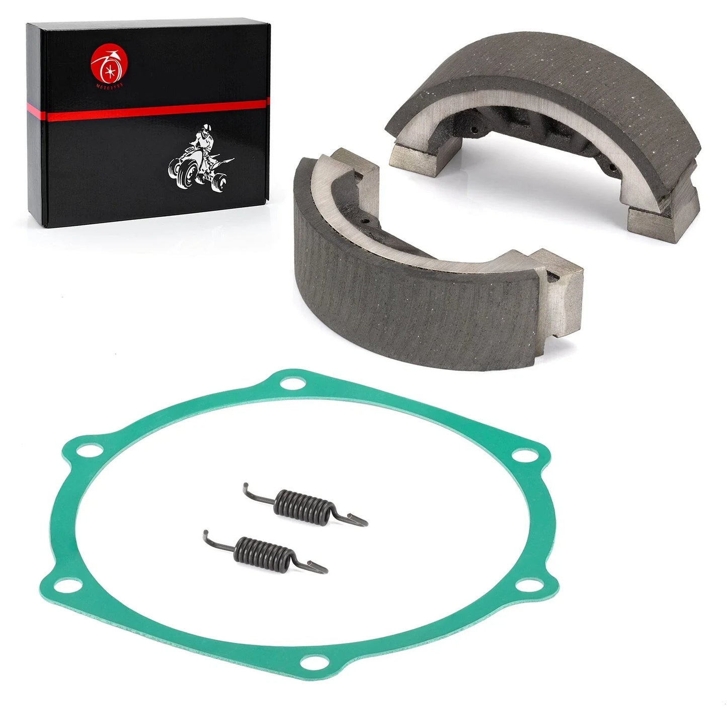 2 x Brake Shoes, Gasket & Springs For John Deere 750-770-790-3005 Tractor (1982–1990)