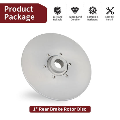Rear Brake Rotor Disc for Polaris Sport 400L / Scrambler 400 (1994–1998)