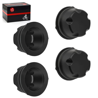 4x Front Rear Wheel Hub Caps for Suzuki Eiger 400 2x4 4x4 (2002–2007)