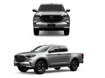 Front Matte Black Fender Flares for MAZDA BT-50 TF (2021-2022)