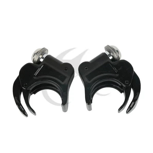 4 x 39mm Black Windshield Windscreen Clamp for Harley Sportster XLH883 1200
