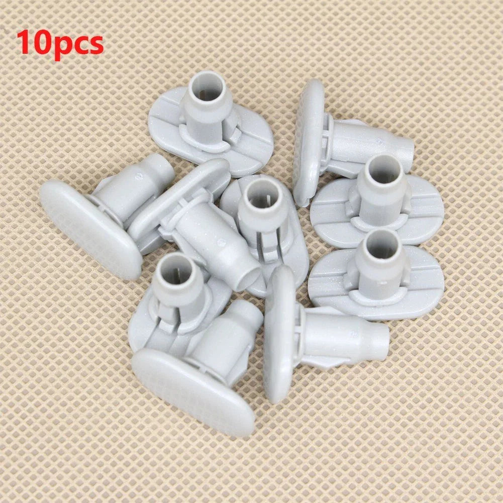 10 x Gray Rocker Moulding Clips for Lexus GX470 (2003–2004)