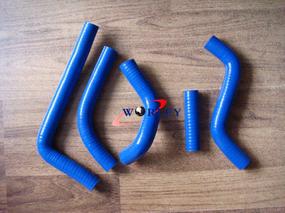 Aluminum Radiator + Red Hose for Suzuki RMZ450 2008-2014 (2008-2014)