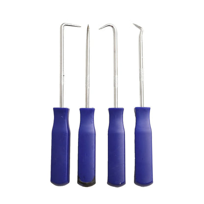 4 x Car Hook Set O Ring Oil Seal Gasket Puller Remover Hand Tool