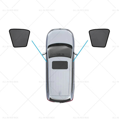 Magnetic Mesh Sun Blind Shades for Toyota Hilux SR5 (2015-2025)