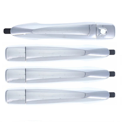 Door Handle Outer 4x Chrome for Nissan Qashqai (2014–2021)
