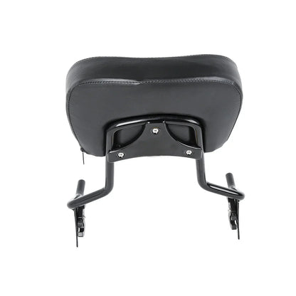 Sissy Bar Backrest Pad Luggage Rack Docking Kit for Harley Road Glide (14-24)