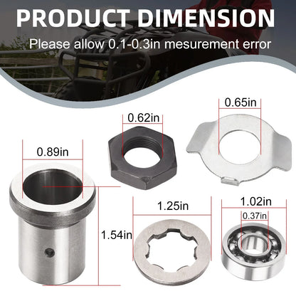 Clutch Bearing Push Plate LOCK WASHER Kit for YAMAHA Kodiak 400 (1993–1998)