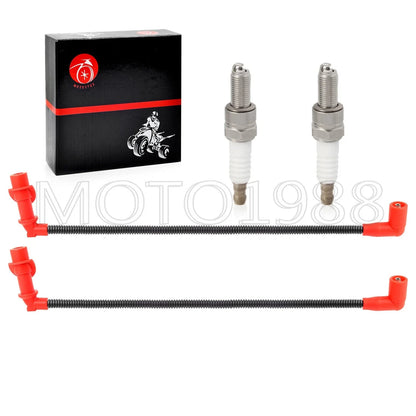 Ignition coil Spark plug Cap & Wire for Polaris RZR 800 / S (2008–2010)