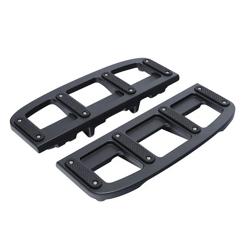 Matte Black Rider Driver Footboard for Harley Fat Boy Heritage Classic (18-24)
