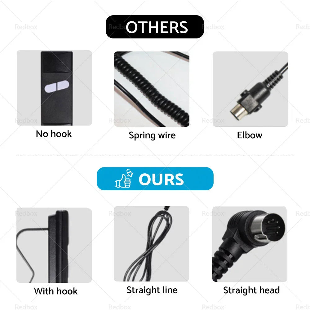 Electric Recliner Switch Remote Control Button for Power Lift Chair 5 Pin