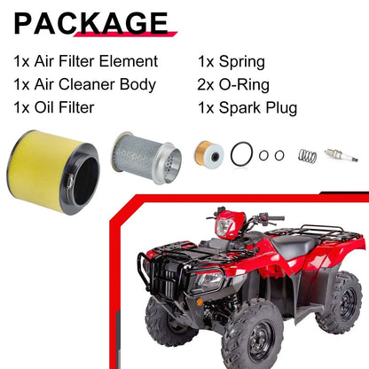 Air Filter Oil Filter for Honda Foreman 500 TRX500FPE/FPM (2007–2013)