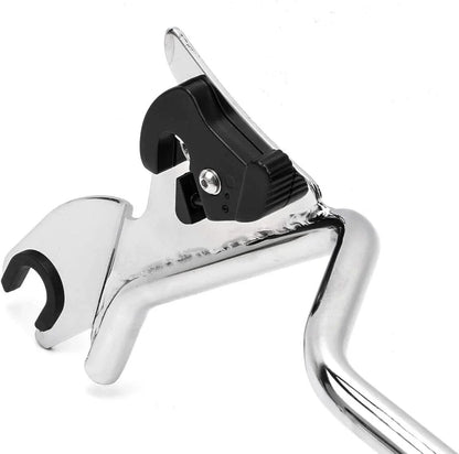 Chrome Backrest Pad Sissy Bar for Harley Touring Road Glide FLTR (2009-2022)