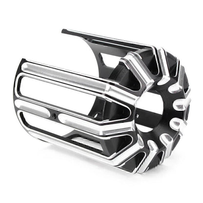 Black Aluminum Oil Filter Cover Cap Trim for Harley Twin Cam Dyna (2000-2017)