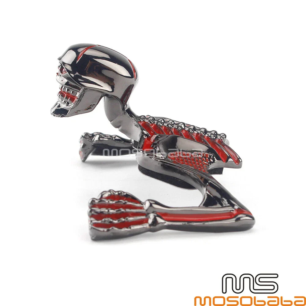 Skull Skeleton Headlight Visor for Harley Chopper Cafe Racer