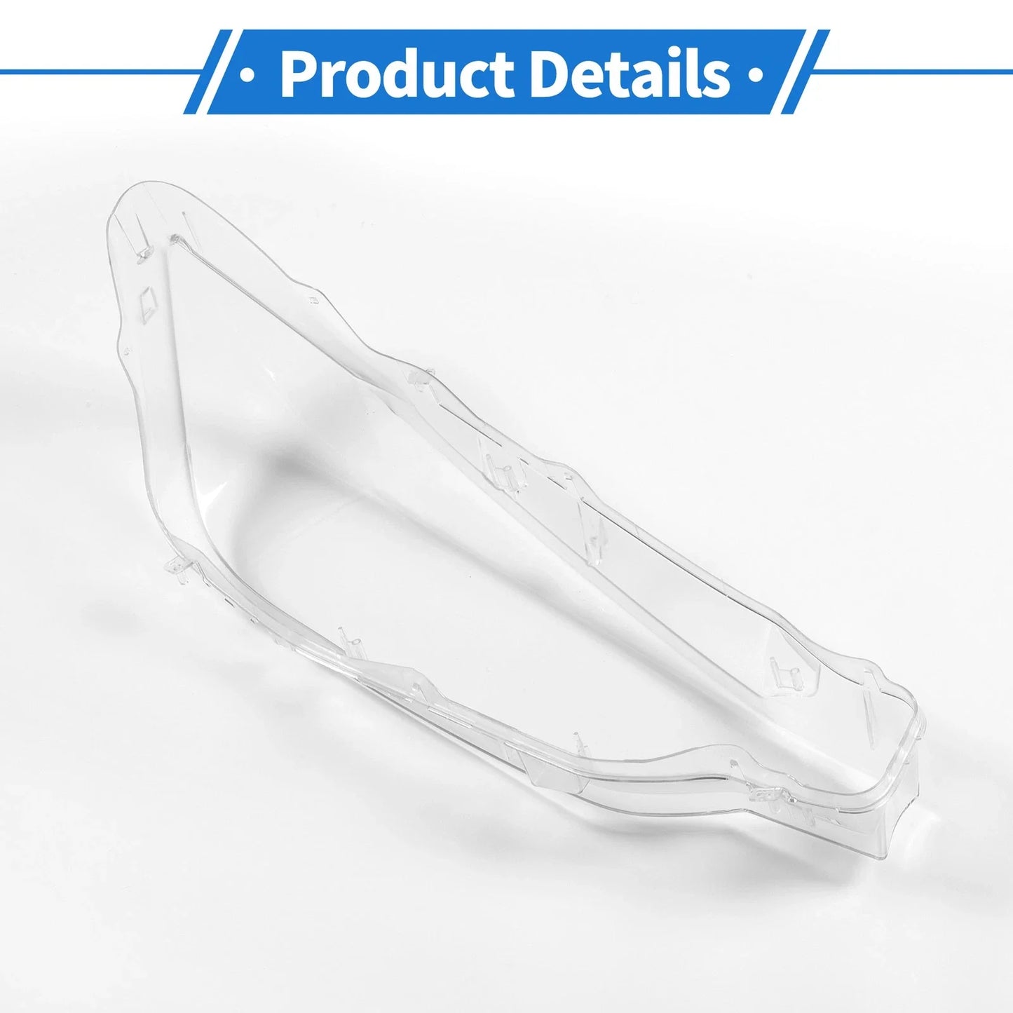1 x Front Left Headlight Lens Cover for BMW 3 Series (2013 - 2015)