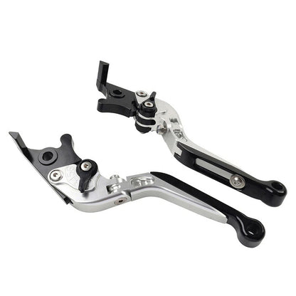 Silver Extendable Brake Clutch Levers for Honda CB1100, CB1300 (2013-2023)